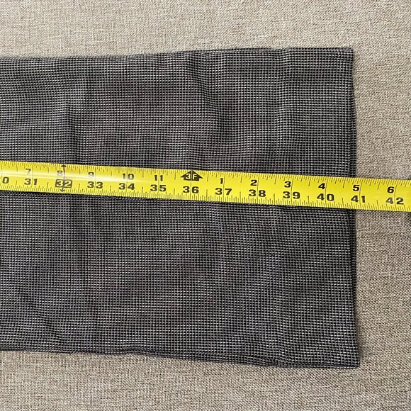 Worthington MODERN FIT Trouser Dress Pants Women's 14 Black White Geometric - Picture 13 of 14